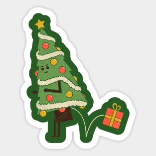 Here's Your Present Sticker